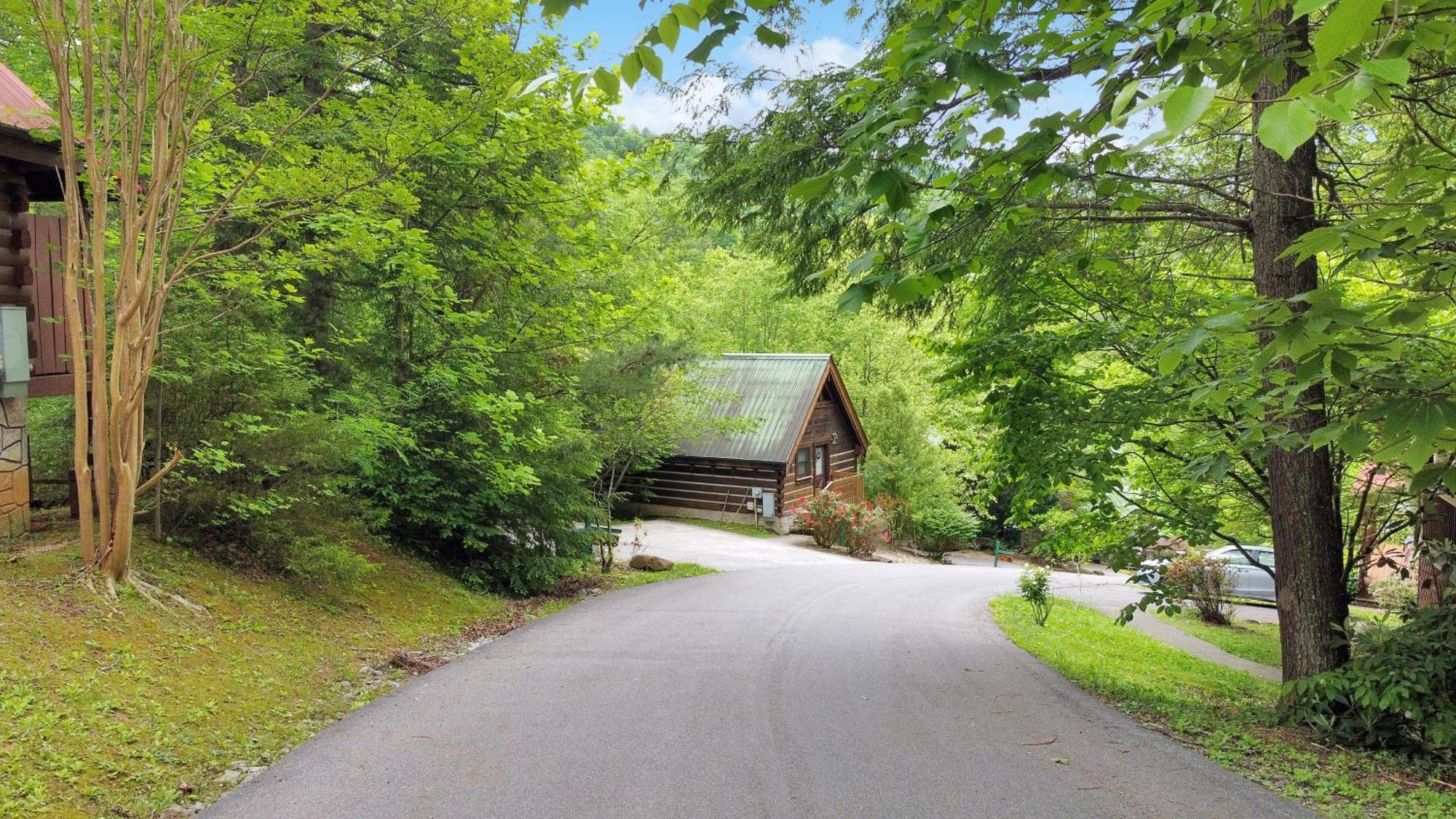 Cozy Cabin! Hot Tub, King Bed, Fireplace, & Pool Gatlinburg Eksteriør billede